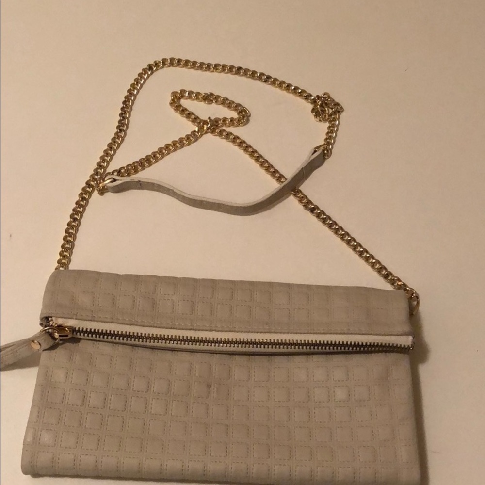 LAURA DI MAGGIO cream bag cross body bag